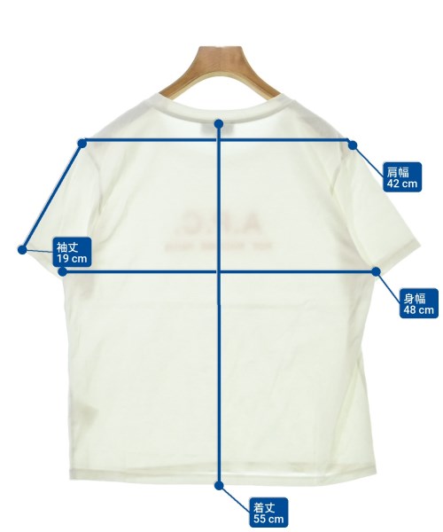 A.P.C.（アーペーセー）Tシャツ・カットソー 白 サイズ:S レディース/2200616120101
