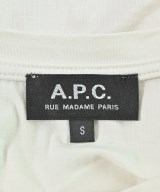 A.P.C.（アーペーセー）Tシャツ・カットソー 白 サイズ:S レディース/2200616120101
