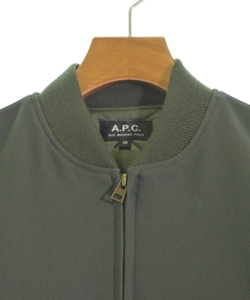 A.P.C.（アーペーセー）ミリタリーブルゾン カーキ サイズ:36(S位) レディース/2200616279038