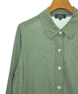 A.P.C.（アーペーセー）カジュアルシャツ 緑 サイズ:M レディース/2200616924198