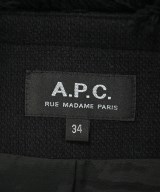 A.P.C.（アーペーセー）ノーカラージャケット 黒 サイズ:34(XS位) レディース/2200608252018