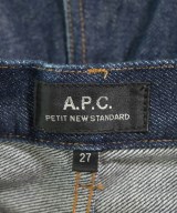 A.P.C.（アーペーセー）デニムパンツ 紺 サイズ:27(M位) レディース/2200617497172