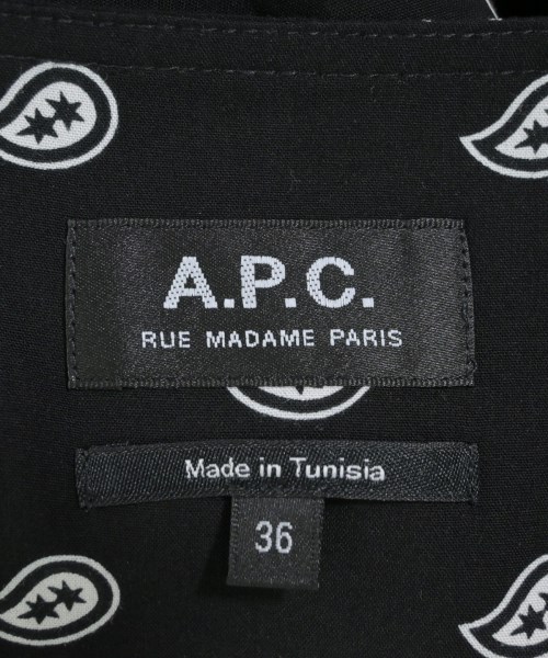 A.P.C.（アーペーセー）ワンピース 黒 サイズ:36(S位) レディース/2200613852012