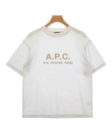 A.P.C.（アーペーセー）Tシャツ・カットソー 白 サイズ:XS レディース/2200608940052