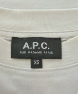 A.P.C.（アーペーセー）Tシャツ・カットソー 白 サイズ:XS レディース/2200608940052