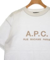 A.P.C.（アーペーセー）Tシャツ・カットソー 白 サイズ:XS レディース/2200608940052