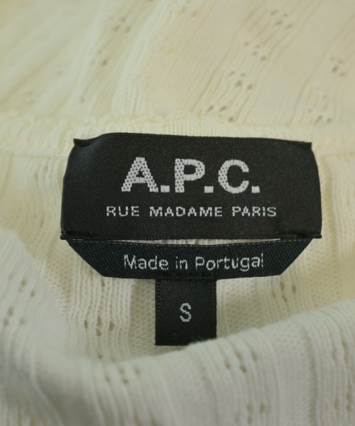 A.P.C.（アーペーセー）ニット・セーター 白 サイズ:S レディース/2200619614256