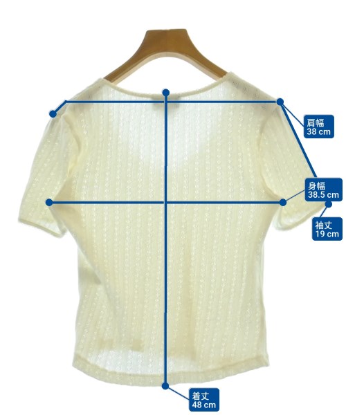 A.P.C.（アーペーセー）ニット・セーター 白 サイズ:S レディース/2200619614256