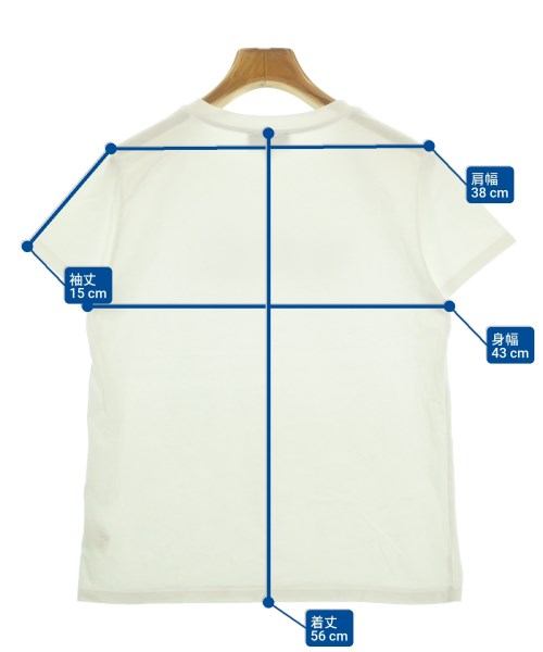 A.P.C.（アーペーセー）Tシャツ・カットソー 白 サイズ:S レディース/2200668908016