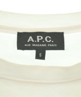 A.P.C.（アーペーセー）Tシャツ・カットソー 白 サイズ:S レディース/2200668908016