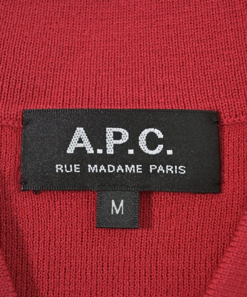 A.P.C.（アーペーセー）ニット・セーター 赤 サイズ:M レディース/2200673045034