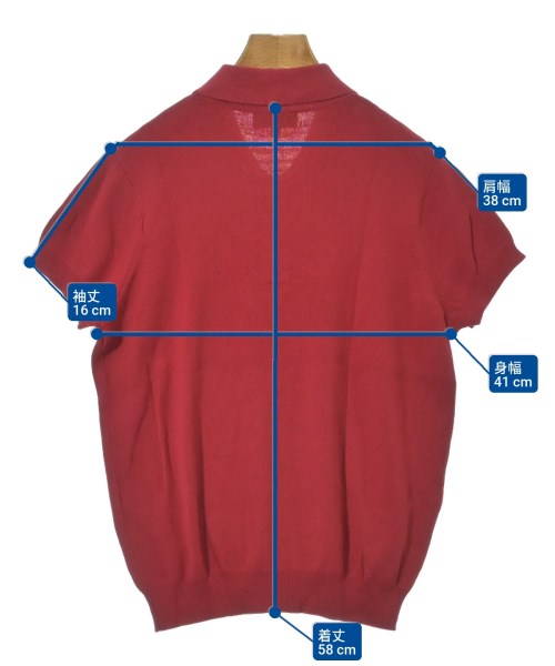 A.P.C.（アーペーセー）ニット・セーター 赤 サイズ:M レディース/2200673045034