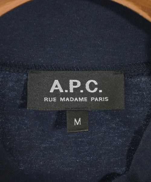 A.P.C.（アーペーセー）Tシャツ・カットソー 紺 サイズ:M レディース/2200665387043