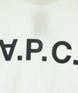 A.P.C.（アーペーセー）Tシャツ・カットソー 白 サイズ:S レディース/2200671473020