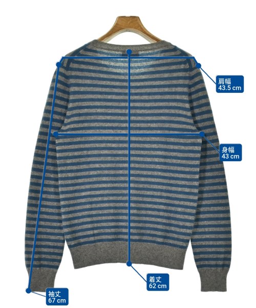 A.P.C.（アーペーセー）ニット・セーター グレー サイズ:L レディース/2200671963057