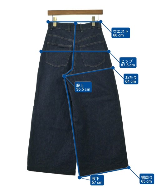 A.P.C.（アーペーセー）デニムパンツ 紺 サイズ:34(XS位) レディース/2200676240030