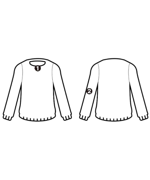 A.P.C.（アーペーセー）ニット・セーター 青 サイズ:XS レディース/2200671796419