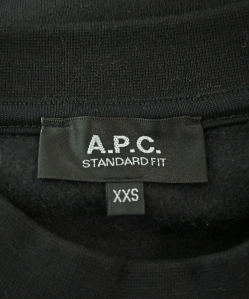 A.P.C.（アーペーセー）スウェット 黒 サイズ:XXS レディース/2200674997035