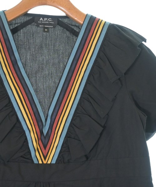 A.P.C.（アーペーセー）カジュアルシャツ 黒 サイズ:34(XS位) レディース/2200677791012