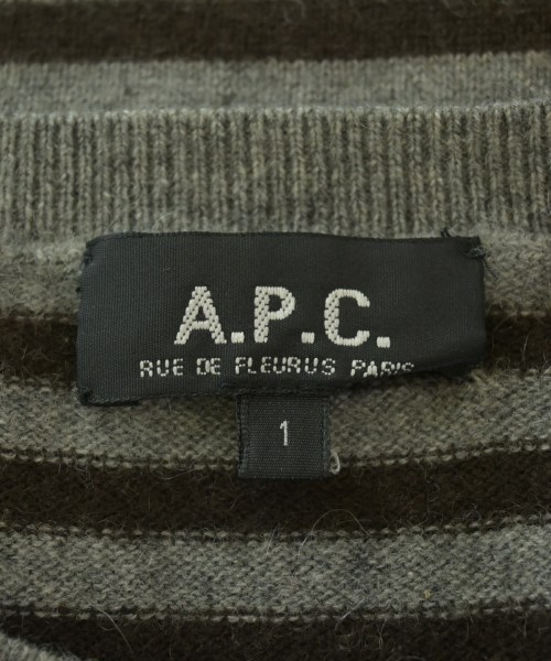 A.P.C.（アーペーセー）ニット・セーター グレー サイズ:1(S位) レディース/2200674199033