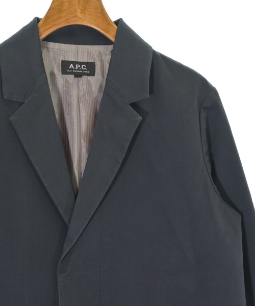 A.P.C.（アーペーセー）チェスターコート 紺 サイズ:34(XS位) レディース/2200678278062