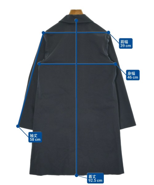 A.P.C.（アーペーセー）チェスターコート 紺 サイズ:34(XS位) レディース/2200678278062