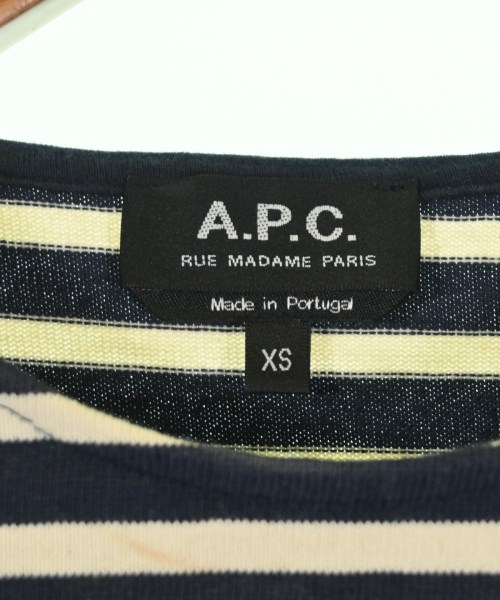 A.P.C.（アーペーセー）Tシャツ・カットソー 紺 サイズ:XS レディース/2200679046059