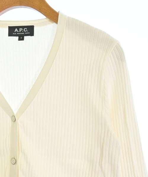 A.P.C.（アーペーセー）カーディガン 白 サイズ:S レディース/2200664282059
