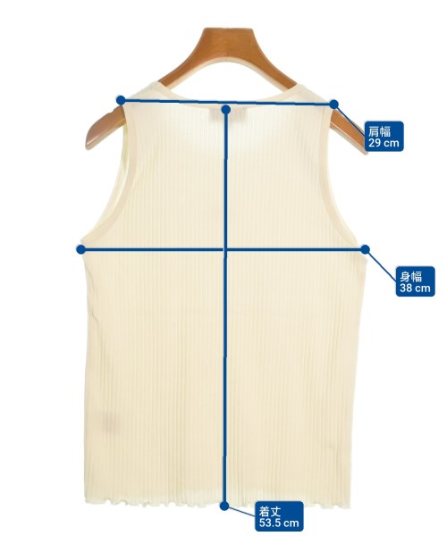 A.P.C.（アーペーセー）タンクトップ 白 サイズ:S レディース/2200664282196
