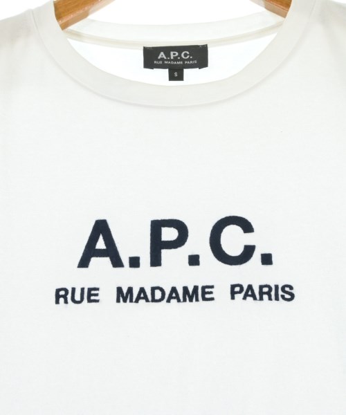 A.P.C.（アーペーセー）Tシャツ・カットソー 白 サイズ:S レディース/2200679312017