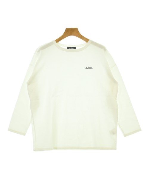 A.P.C.（アーペーセー）Tシャツ・カットソー 白 サイズ:S レディース/2200679312024