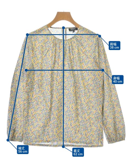 A.P.C.（アーペーセー）ブラウス オレンジ サイズ:36(S位) レディース/2200675699167