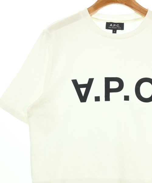 A.P.C.（アーペーセー）Tシャツ・カットソー 白 サイズ:S レディース/2200678476048