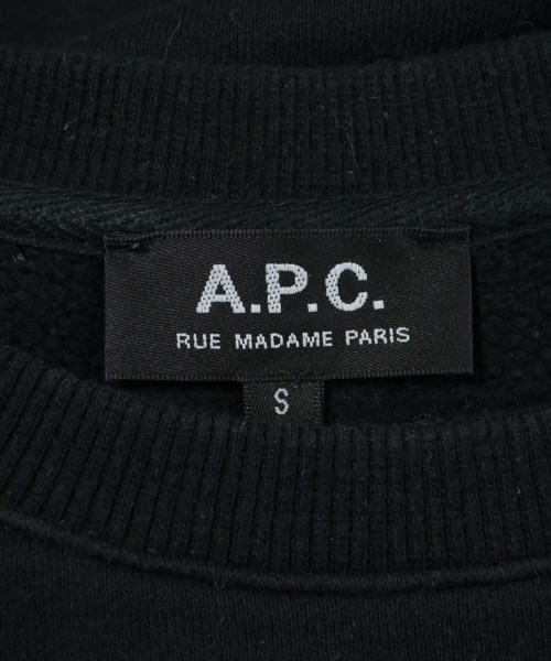 A.P.C.（アーペーセー）スウェット 黒 サイズ:S レディース/2200674928084