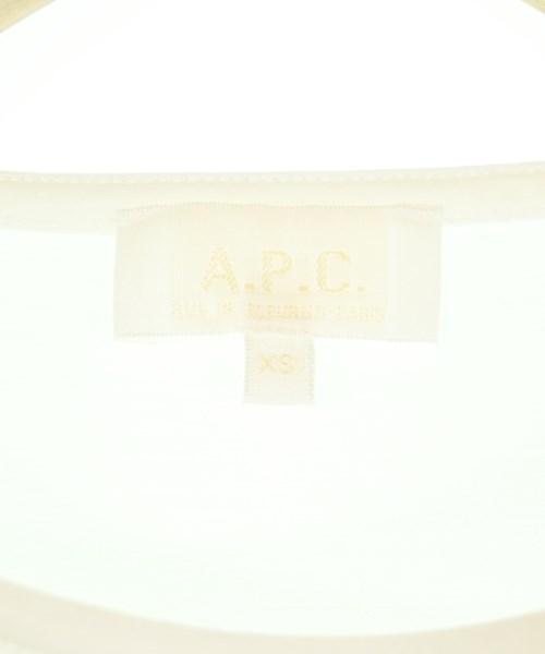A.P.C.（アーペーセー）Tシャツ・カットソー 白 サイズ:XS レディース/2200680475237