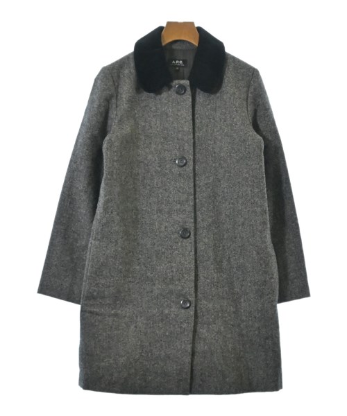 A.P.C.(アーペーセー)ステンカラーコート グレー サイズ:34(XS位)/2200674709010