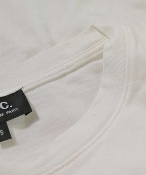 A.P.C.（アーペーセー）Tシャツ・カットソー 白 サイズ:S レディース/2200674248083