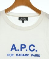 A.P.C.（アーペーセー）Tシャツ・カットソー 白 サイズ:S レディース/2200674248083