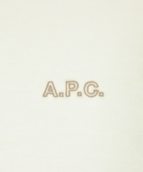 A.P.C.（アーペーセー）Tシャツ・カットソー 白 サイズ:S レディース/2200675837231