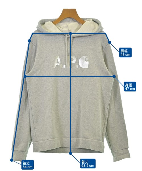 A.P.C.（アーペーセー）パーカー グレー サイズ:S レディース/2200678167038