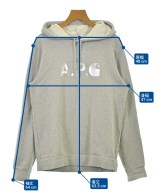 A.P.C.（アーペーセー）パーカー グレー サイズ:S レディース/2200678167038