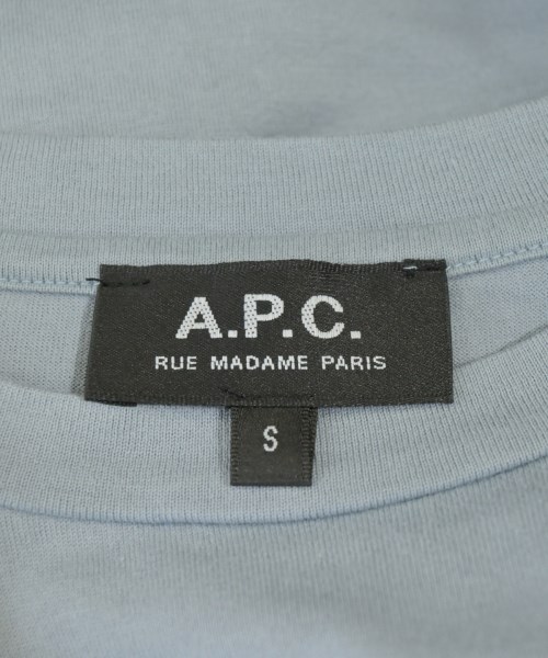A.P.C.（アーペーセー）Tシャツ・カットソー 青 サイズ:S レディース/2200678450154
