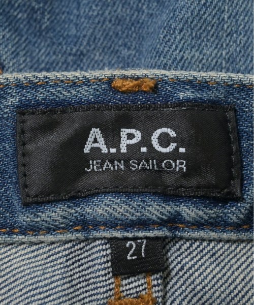 A.P.C.（アーペーセー）デニムパンツ 青 サイズ:27(M位) レディース/2200681257030