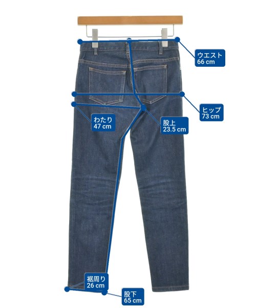 A.P.C.（アーペーセー）デニムパンツ 紺 サイズ:24(S位) レディース/2200690006018