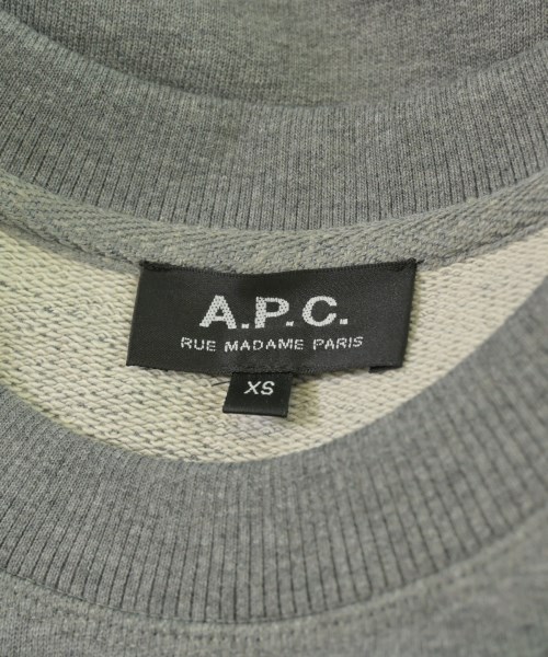 A.P.C.（アーペーセー）スウェット グレー サイズ:XS レディース/2200690995015