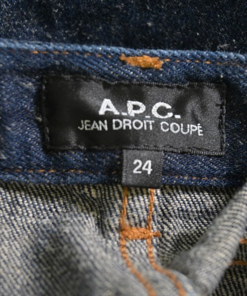 A.P.C.（アーペーセー）デニムパンツ 紺 サイズ:24(S位) レディース/2200690188011