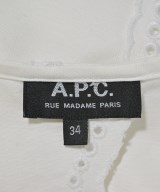 A.P.C.（アーペーセー）Tシャツ・カットソー 白 サイズ:34(XS位) レディース/2200692068151