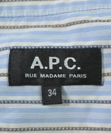 A.P.C.（アーペーセー）ブラウス 青 サイズ:34(XS位) レディース/2200688234058