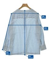 A.P.C.（アーペーセー）ブラウス 青 サイズ:34(XS位) レディース/2200688234058