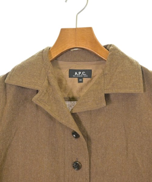 A.P.C.（アーペーセー）ブラウス 茶 サイズ:XS レディース/2200691657110